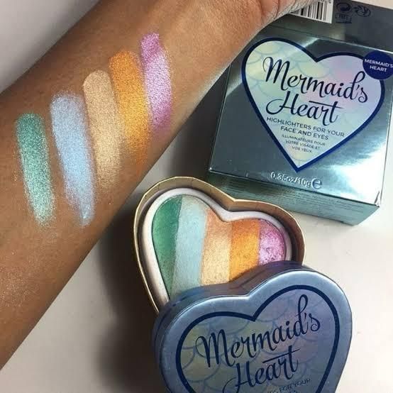 Makeup Revolution Mermaid's Heart Triple Baked Highlighter