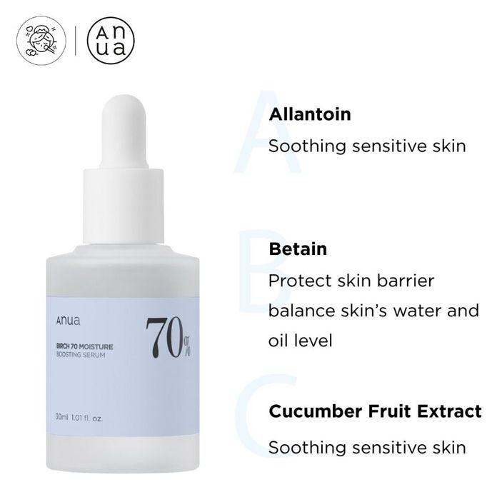 Anua Birch 70 Moisture Boosting Serum 30ml